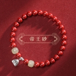 朱砂福粽手串