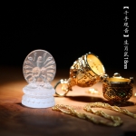 花开见佛·古法琉璃本命佛小佛像随身嘎乌