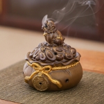 陶瓷香道仿古香炉复古摆件