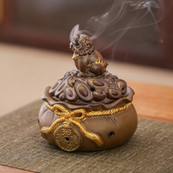 陶瓷香道仿古香炉复古摆件