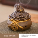陶瓷香道仿古香炉复古摆件