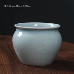 陶瓷哥窑开片水培小花盆