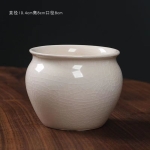 陶瓷哥窑开片水培小花盆