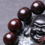 【大叶紫檀】手工编制15mm佛珠手串