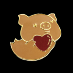 【猪事可爱】福气小飞猪珐琅吊坠