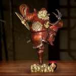 【钟馗赐福】镇宅辟邪纯铜钟馗摆件