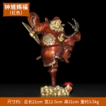 【钟馗赐福】镇宅辟邪纯铜钟馗摆件