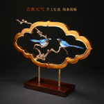 【喜事到家】福气好运纯铜喜鹊摆件