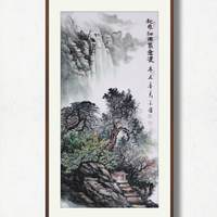 带视频合影*画家   周金阊《和风细雨春意浓》      