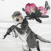 新店开张 惠友捡漏 韦树立老师《大寿图》送长辈送领导