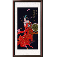 李锦鸿工笔人物《人物》