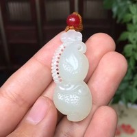 甄选  和田玉 福禄 挂件