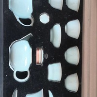 汝瓷茶具一套  刘军正