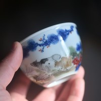 二十四器 景德镇纯手工 生肖 牛