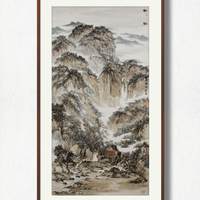 天津美协会员 刘义军《山水》                