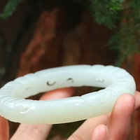 和田玉  雕刻手镯