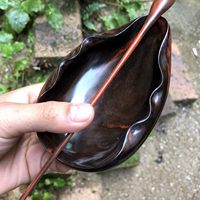 老挝 大红酸枝 茶具两件套