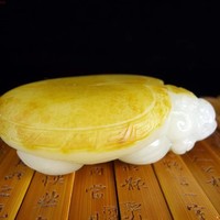和田玉 三色 龙龟