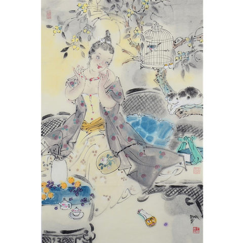 细节展示放大镜特效