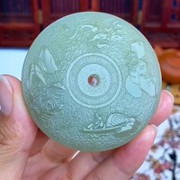 和田玉【意境山水】挂件