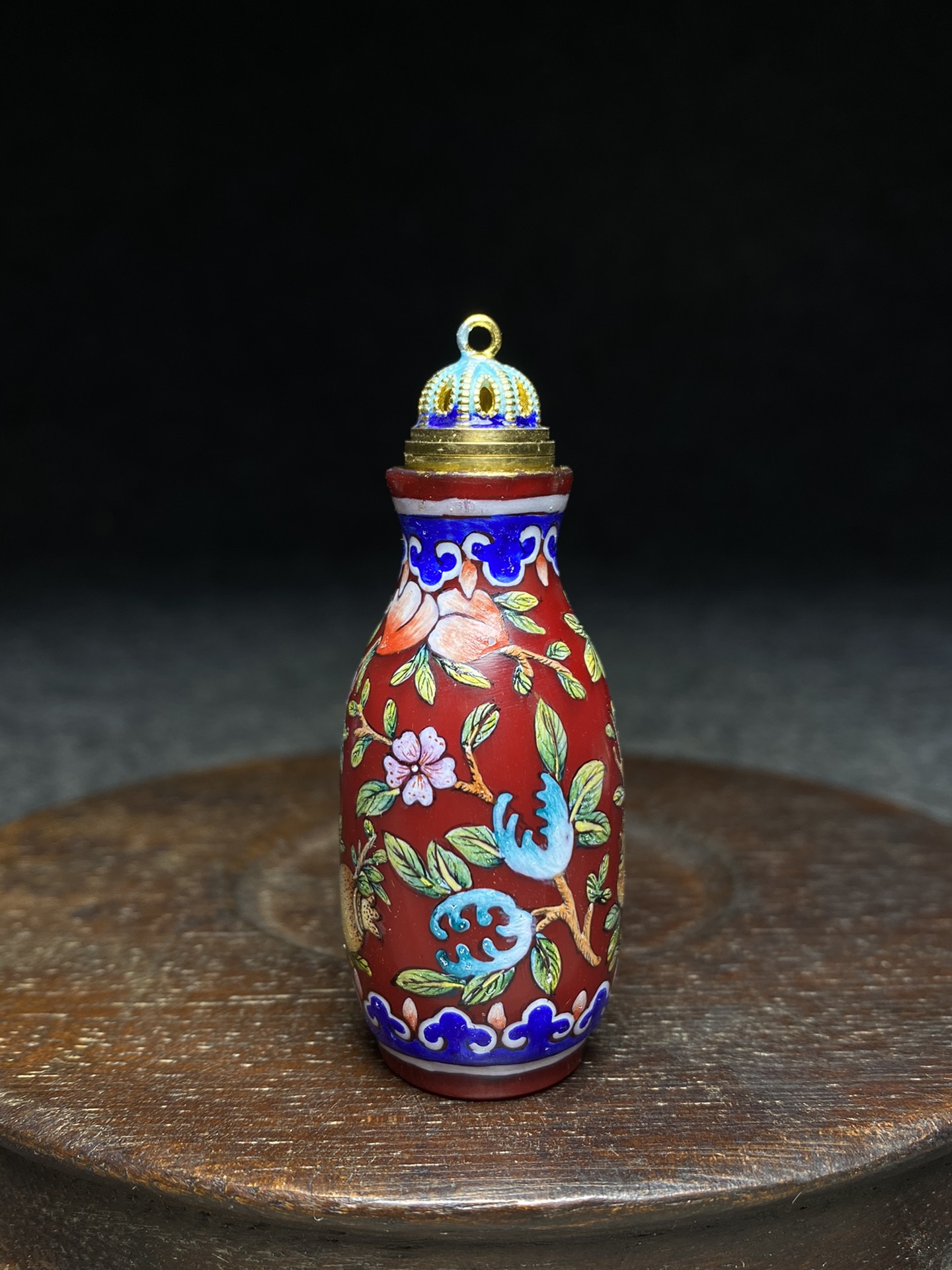 琉璃鼻烟壶-玄商拍客-拍卖