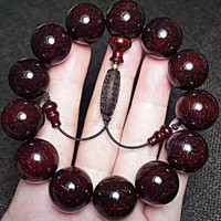 小叶紫檀手串2.0*12