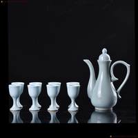 汝瓷 天青釉  宋风酒具